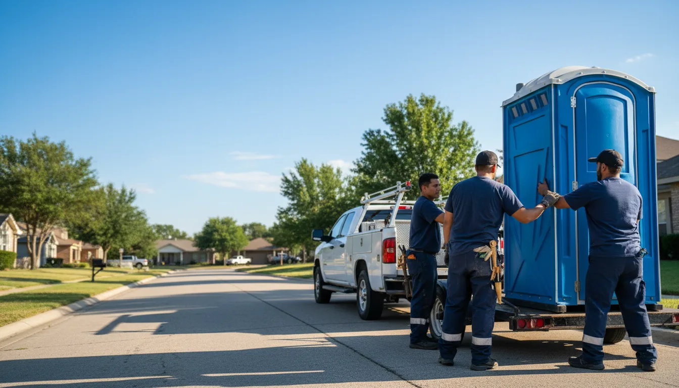 Portable Toilet Rental in Cherokee, TX near me